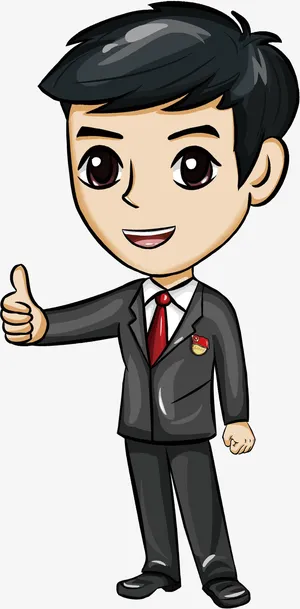 帅气的共产党员免抠