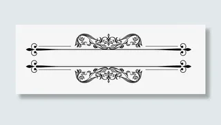 欧式精美底纹免抠