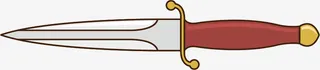 卡通匕首武器免抠png装饰免抠