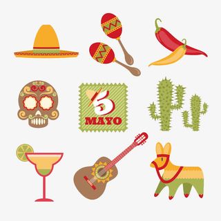 墨西哥风格免抠