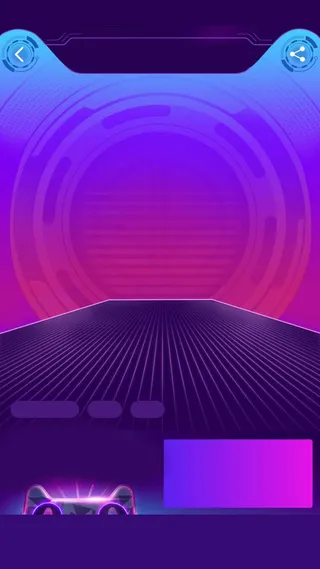 春节晚会抽奖电商商务H5背景素材高清