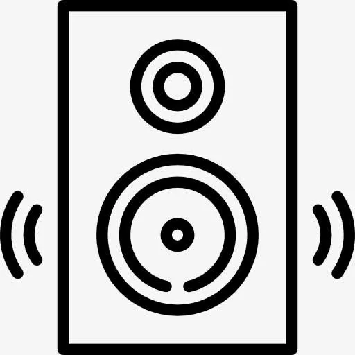 扬声器图标免抠