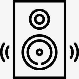扬声器图标免抠