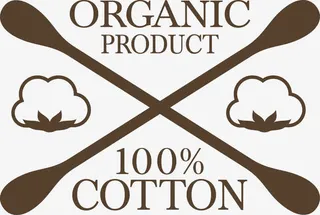 纯棉标签图片免抠