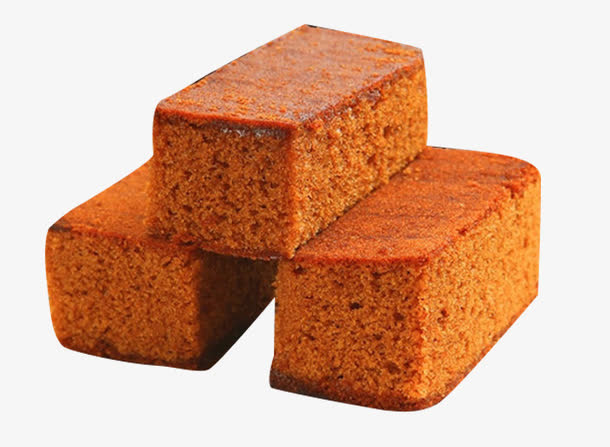 方块枣泥蛋糕素材免抠