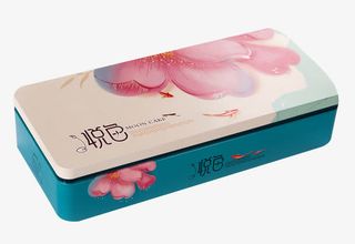 花卉图案铁艺礼盒免抠