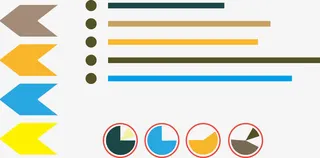 PPT实用图标矢量素材免抠