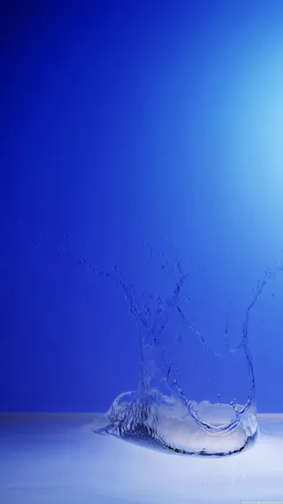 高清蓝色简约H5背景高清