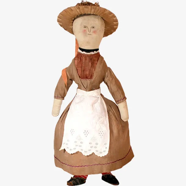 稻草人造型免抠