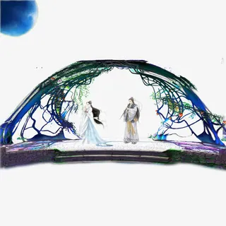 牛郎织女免抠图素材免抠