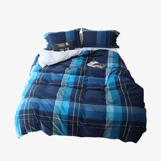 纯棉床上用品四件套免抠