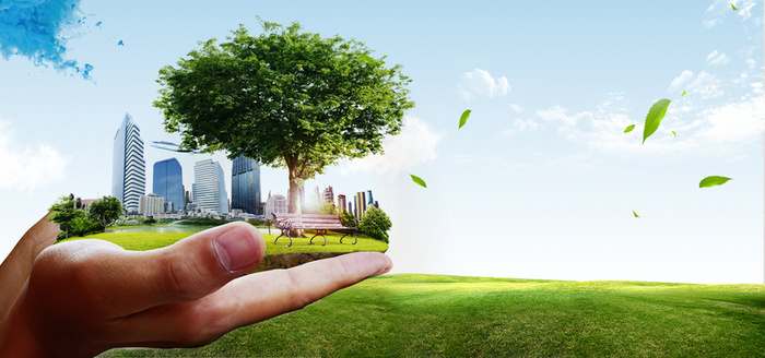 创建文明城市公益海报背景高清