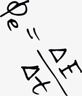 手绘初中数学公式免抠 手绘初中数学公式免抠
