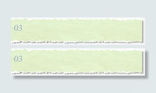 绿色破碎矢量纸张图免抠