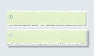 绿色破碎矢量纸张图免抠