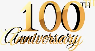 金色一百周年免抠