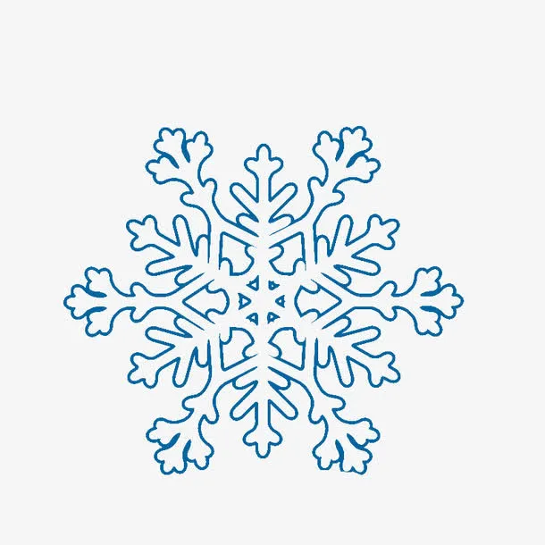 雪花免抠