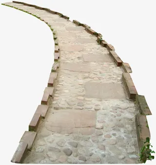 公路马路岩石石头免抠