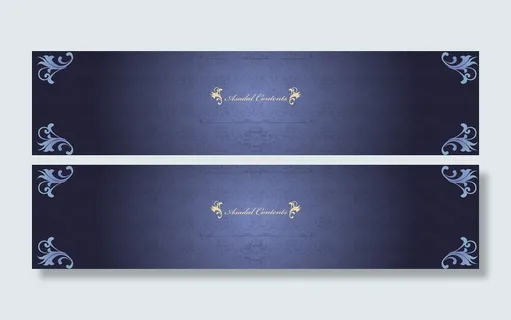 欧式花纹边框banner矢量素材,条幅,花纹,边框,线条,金高清