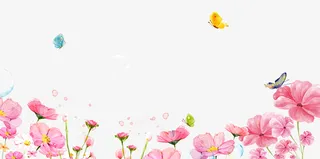 美丽的春天免抠