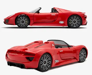 法拉利四驱跑车素材免抠