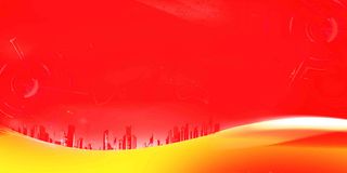 房地产年会宣传海报背景模板高清