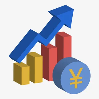 上升的箭头的免抠