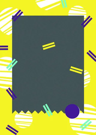 黄色黑色相撞出的创意背景高清