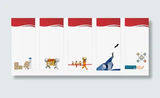 企业标语素材背景模板