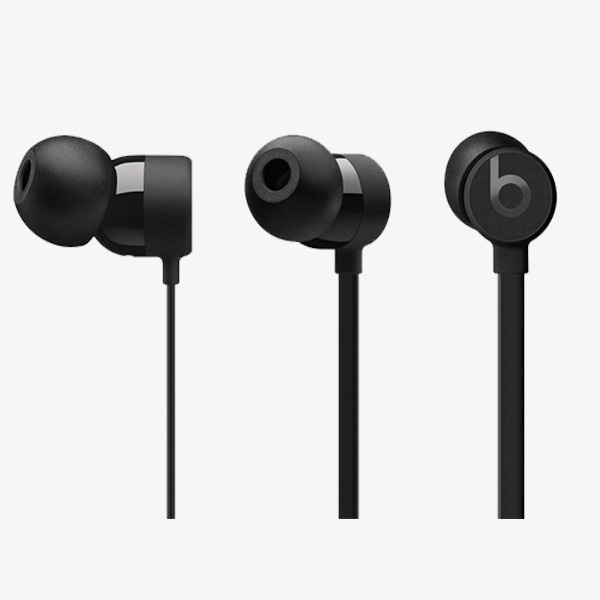 黑色入耳式无线蓝牙运动耳机免抠