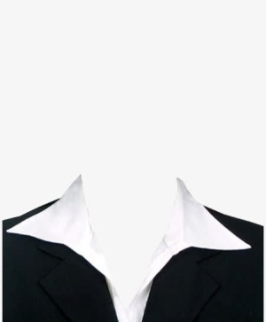 女士正装寸照模板免抠