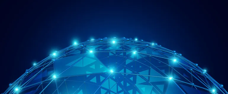 蓝色地球背景高清