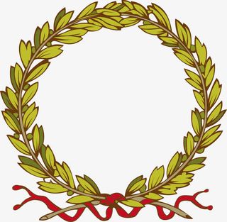 橄榄枝矢量免抠