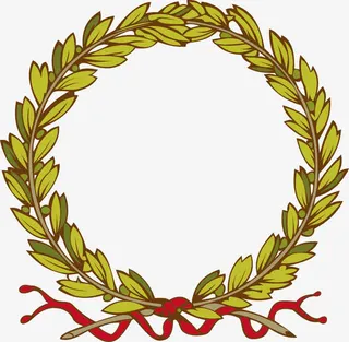 橄榄枝矢量免抠