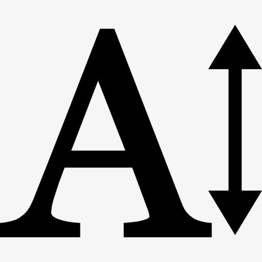 文字高度图标免抠