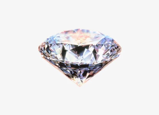 大七彩钻石简单实物免抠