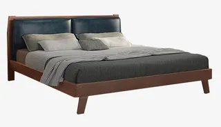 实木床北欧宜家家具免抠