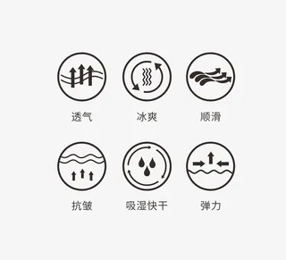 服装面料标志免抠图标元素