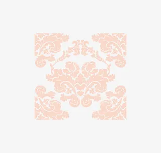 粉色蒙古花纹免抠