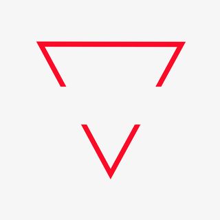 红色倒三角形免抠