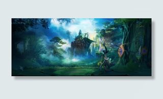 科幻世界主页装修免抠