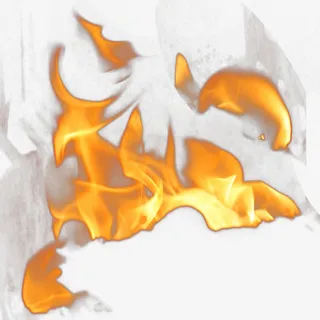 熊熊大火免抠