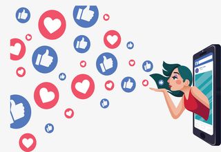 手机端社交吸粉点赞免抠