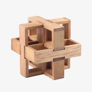 传统鲁班锁免抠装饰生活用品元素