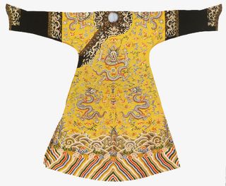 海水江崖衣服免抠