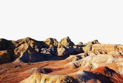 塔里木盆地风景免抠