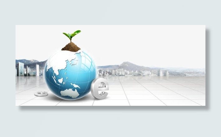 科技方格地平面免抠