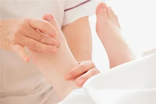 实物足部按摩减压免抠