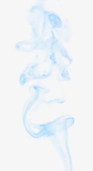 蓝色烟雾免抠素材免抠