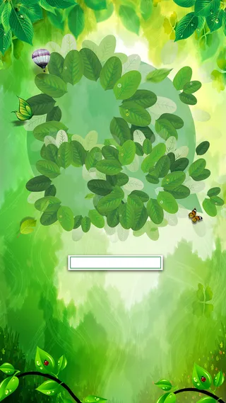 你好春天春节促销H5背景psd源文件下载高清